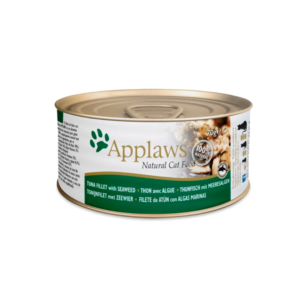 Applaws Atún con Algas 70g | Comida Húmeda Natural Gatos