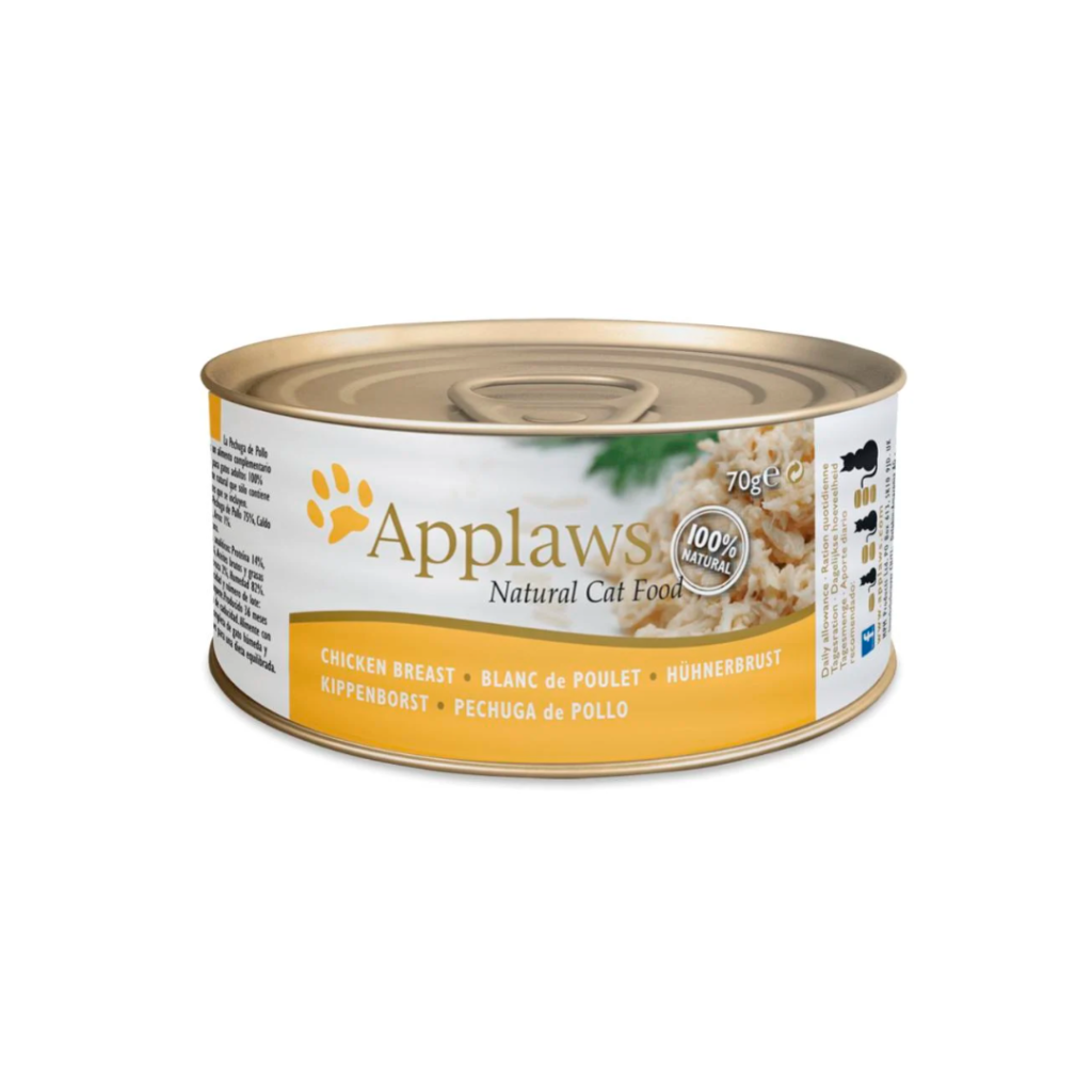 Applaws Pechuga de Pollo 70g | Comida Húmeda Natural Gatos