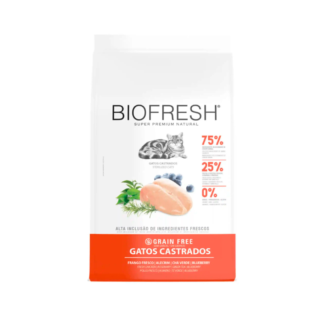 Biofresh Gatos Castrados Pollo | Alimento Super Premium