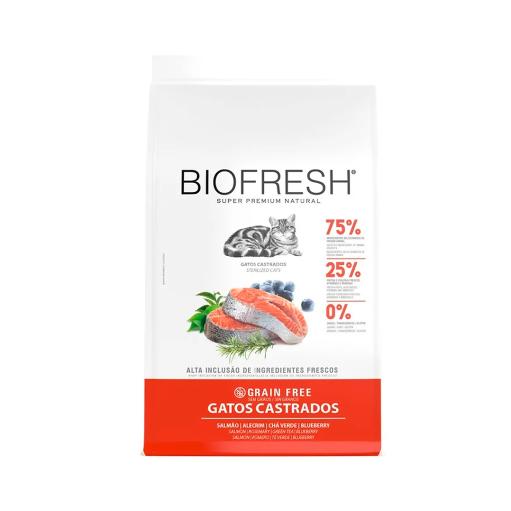 Biofresh Gatos Castrados Salmón | Alimento Super Premium