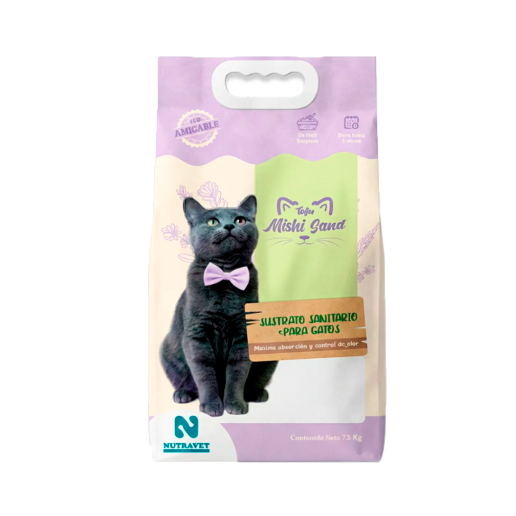 Tofu Mishi Sand 7.5 Kg | Arena Ecológica para Gatos
