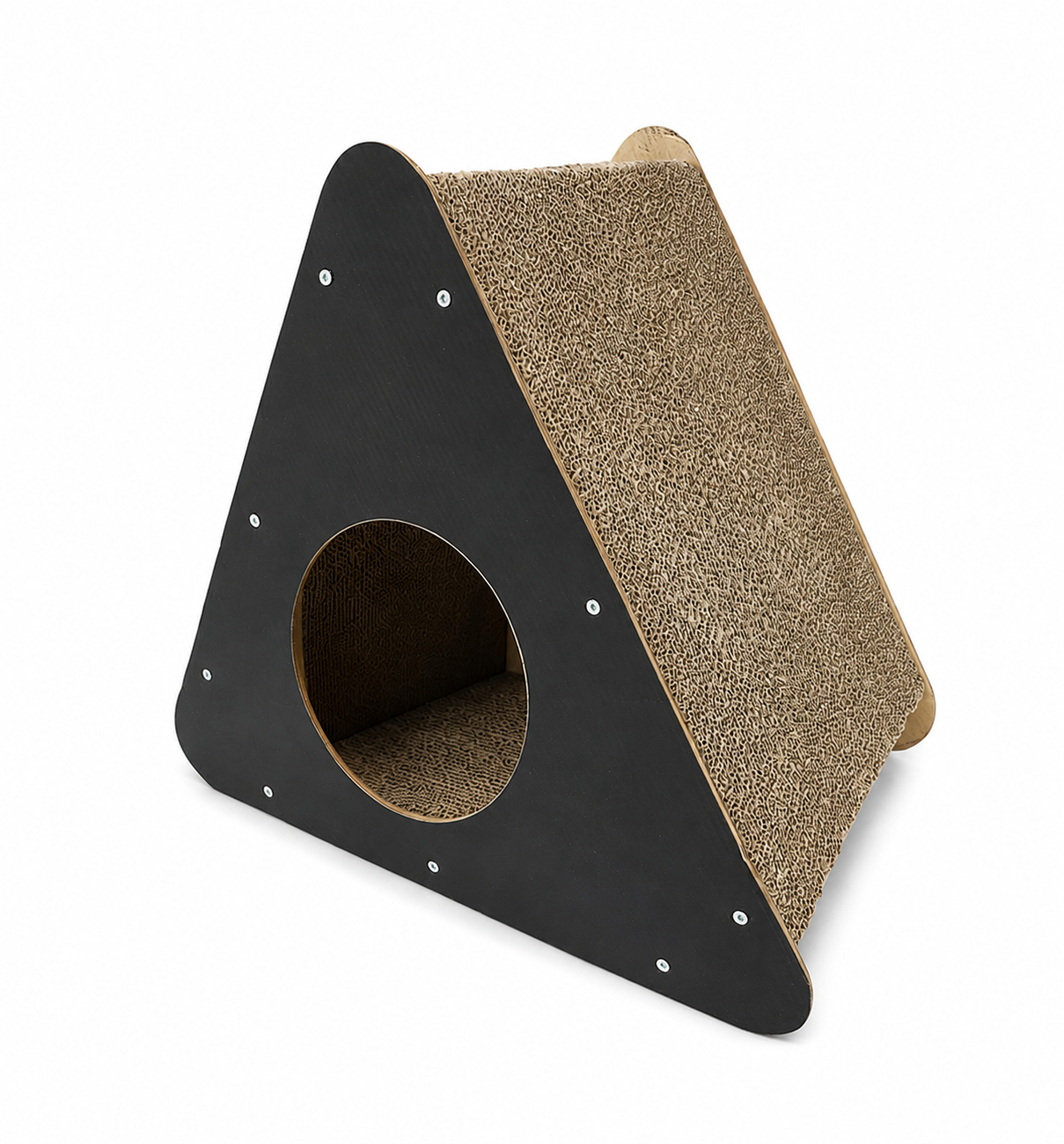 Casa Triangulo 45x48cm | Rascador Gatos