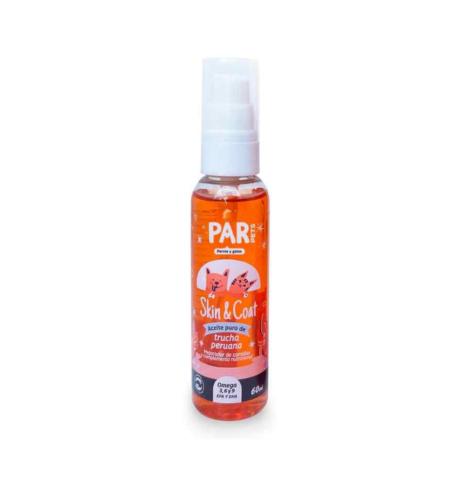 Aceite de Trucha Parpets 60ml | Suplemento Omega 3 y 6